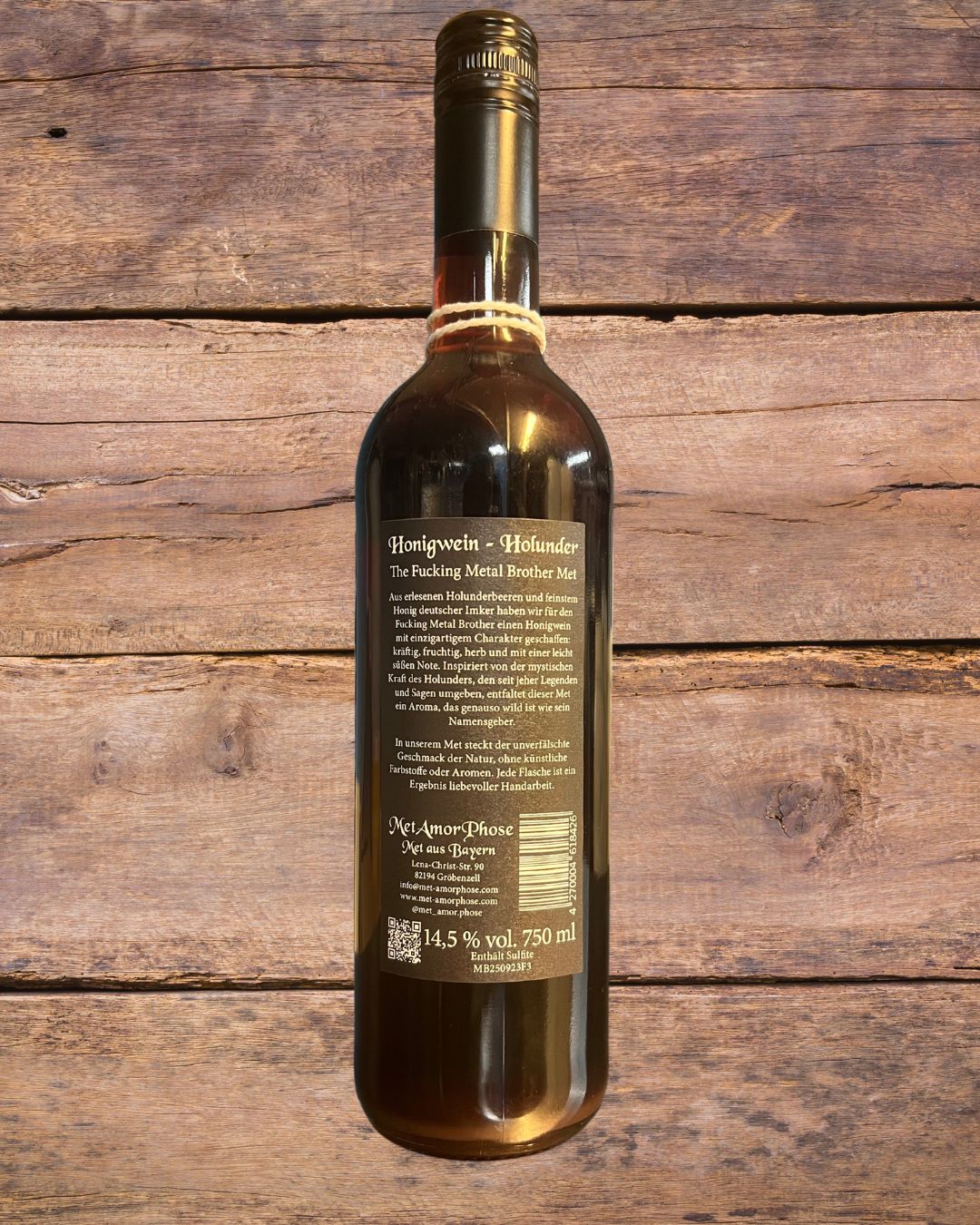 Honigwein-Holunder „The Fucking Metal Brother“ – Signature Line